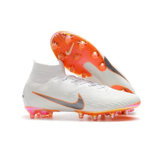 Nike Mercurial Superfly 6 ELITE AG PRO - Wit Oranje_1.jpg